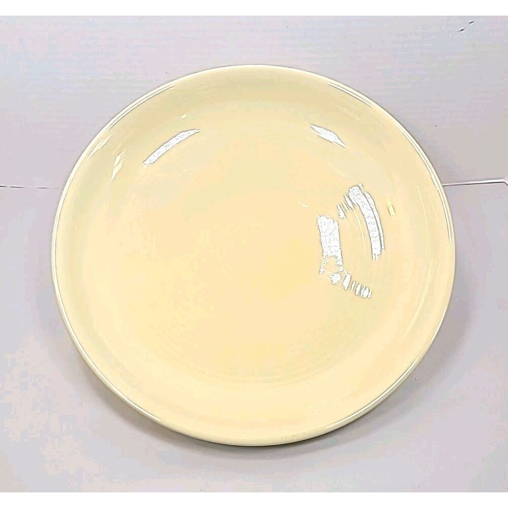 Vintage Homer Laughlin Fiesta 11-5/8” Yellow Pasta Bowl Fiestaware Serving